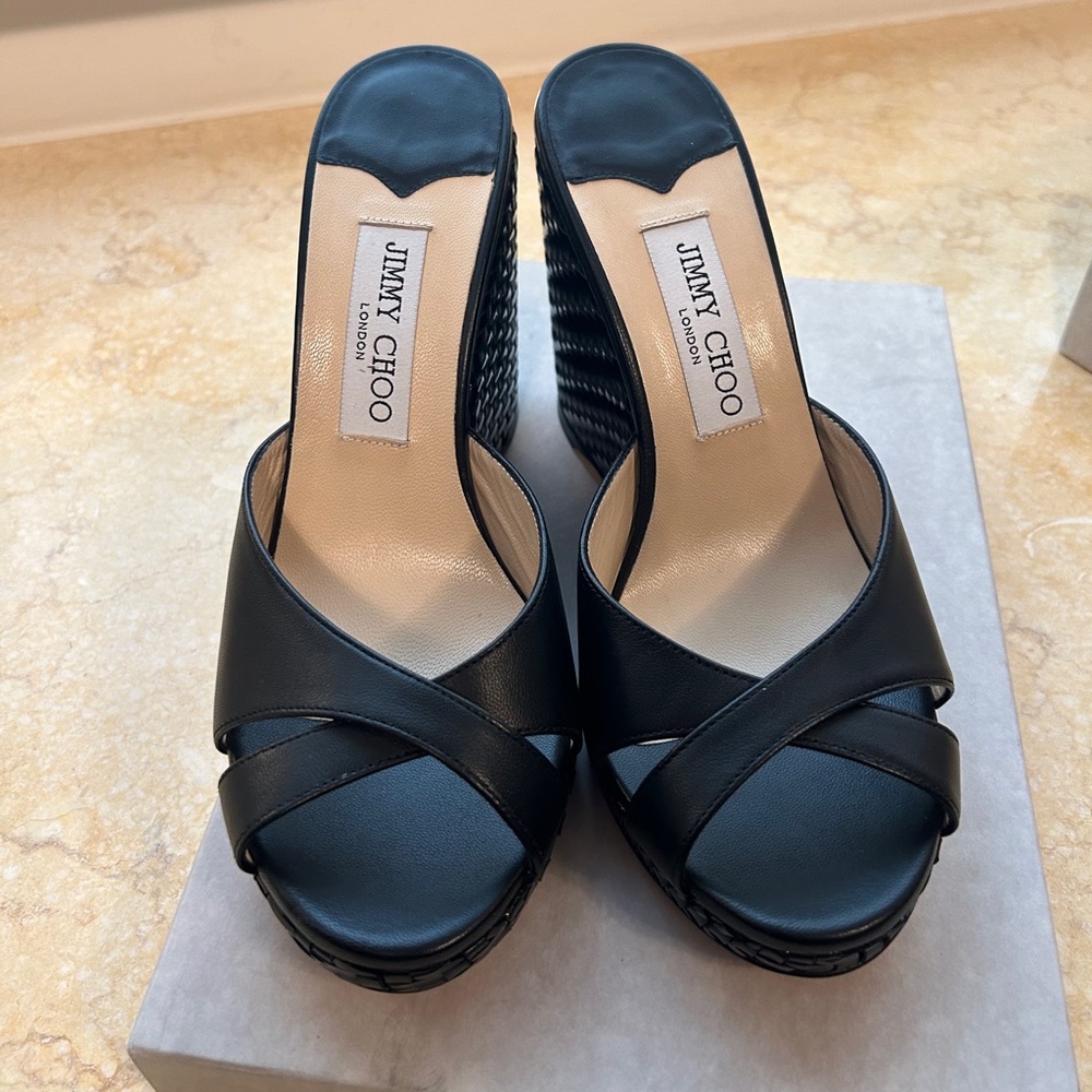 Jimmy Choo Wedge. Never worn!